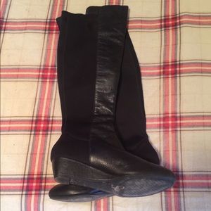 Knee high blk Jessica Simpson Boots Size 8